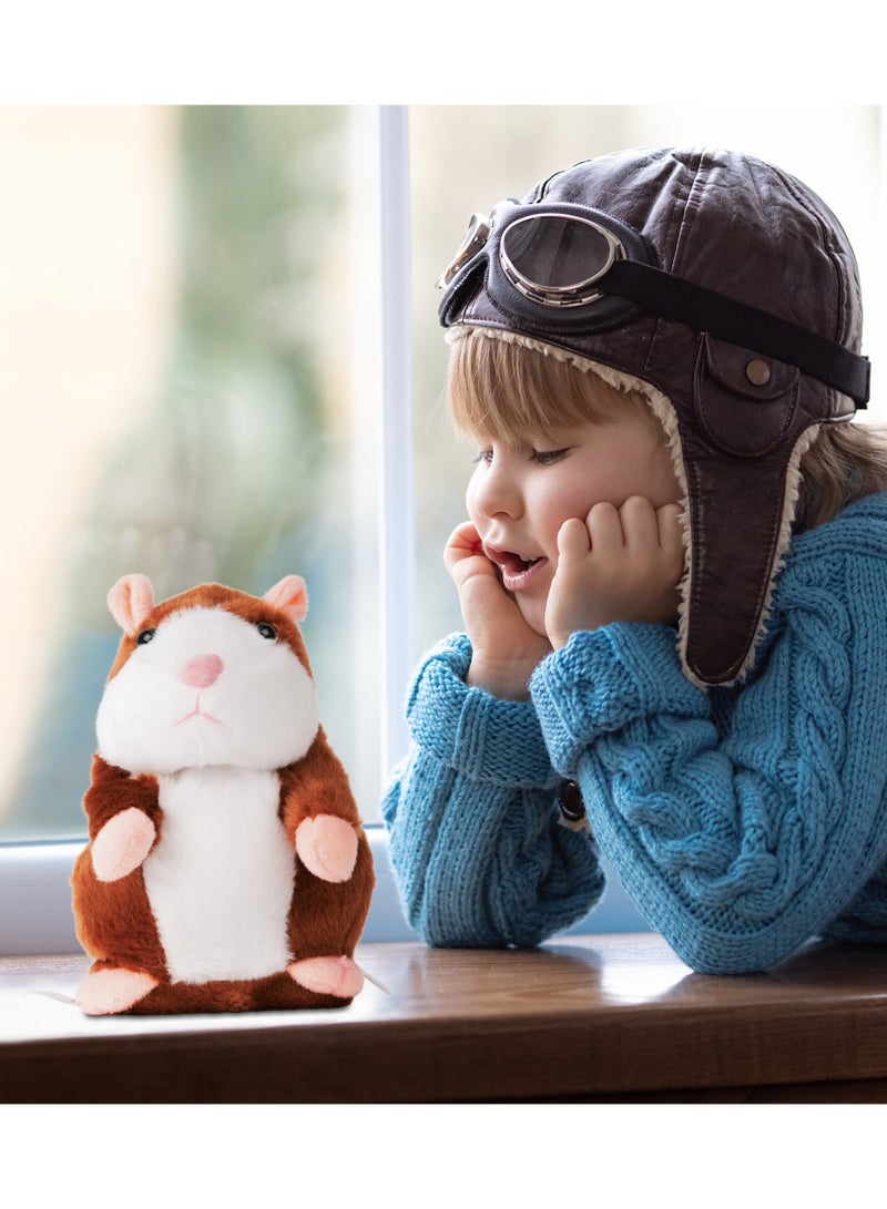 Pugs At Play Talking Maggy 7-Inches, Battery Operated | Toy Hamster | Electronic Pet | Shakes Head and Voice Repeat | Interactive Plush Toy Gift for Kids - Image 4