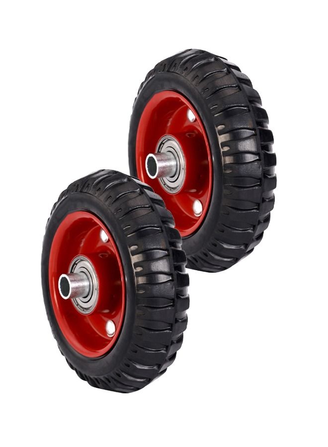 BMB tools 2-Piece 8inch Heavy Weight Caster Wheel - Image 1