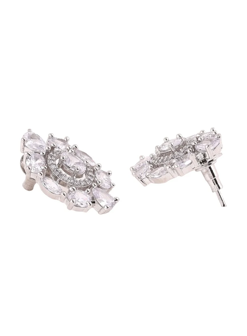 Priyaasi Floral Studs Earrings