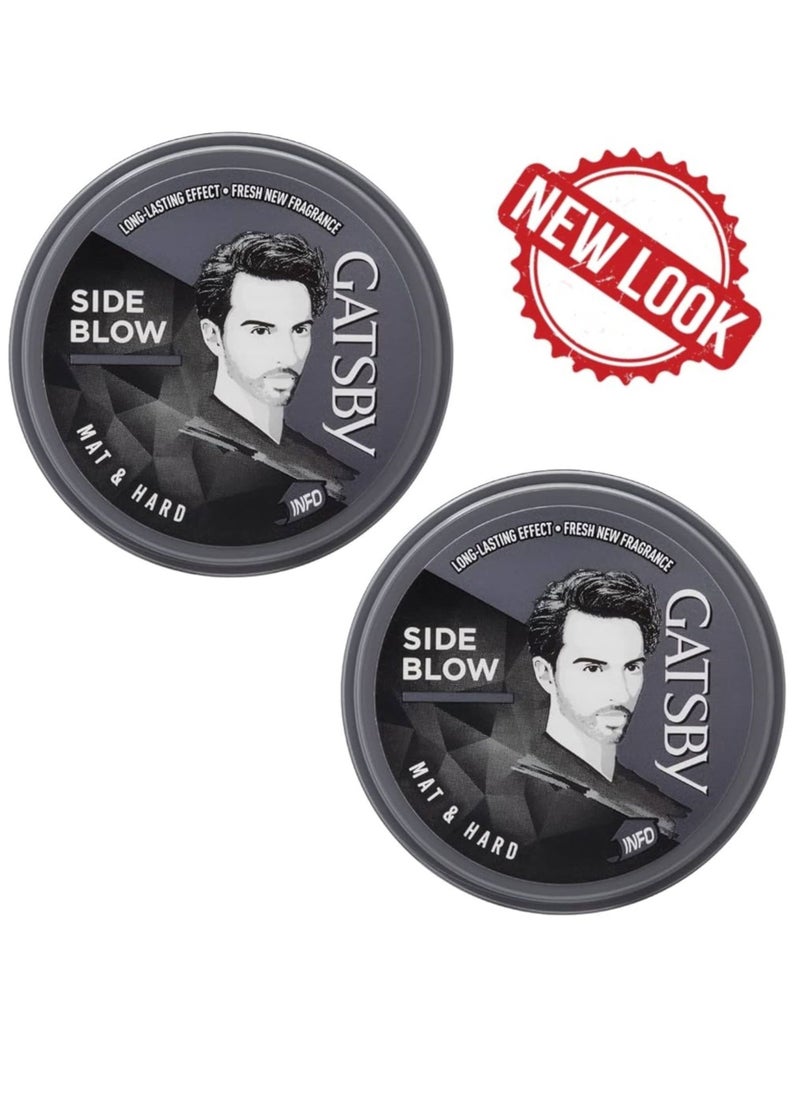 GATSBY - Mat And Hard Styling Wax Pack of 2 - Image 1