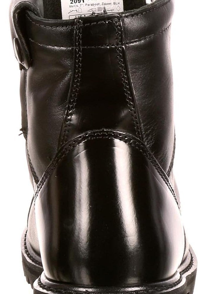 Rocky Men's Side Zipper Jump Boot - Black, 10 Wide - Image 5