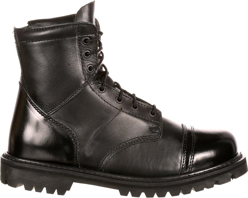 Rocky Men's Side Zipper Jump Boot - Black, 10 Wide - Image 2