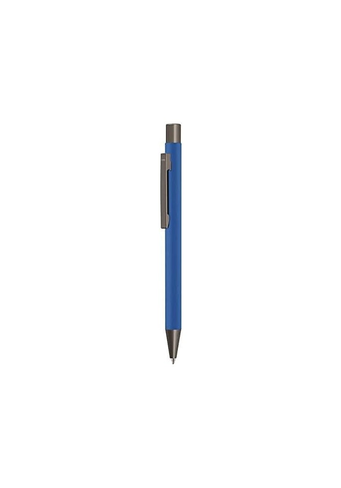 UMA Retractable Ballpoint Pen - Navy Blue - Image 2