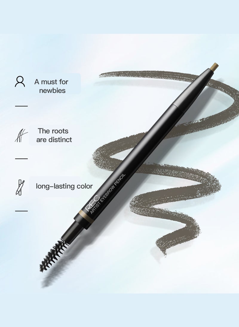REC Pure Auto Eyebrow Pencil With Brush Head 0.16g  - Image 2