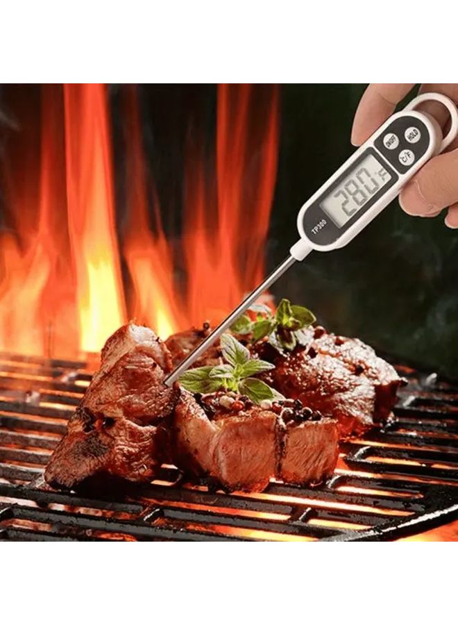Digital Thermometer Instant Read 0 1C Accuracy C F Display For Meat BBQ Milk Water - Image 4