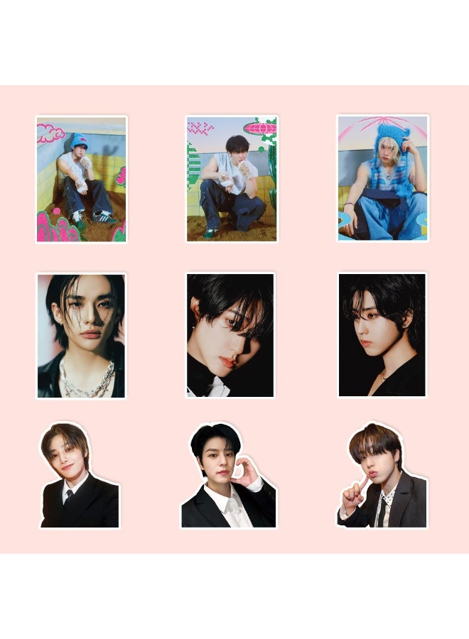 NIBEMINENT 105 قطعة ملصقات كيبوب ستراي كيدز ATE ديكو كيت مقاومة للماء، طباعة عالية الدقة بألوان زاهية، مناسبة للكمبيوتر المحمول، لوح التزلج، الأمتعة، زجاجة الماء، الجيتار، DIY - Image 3