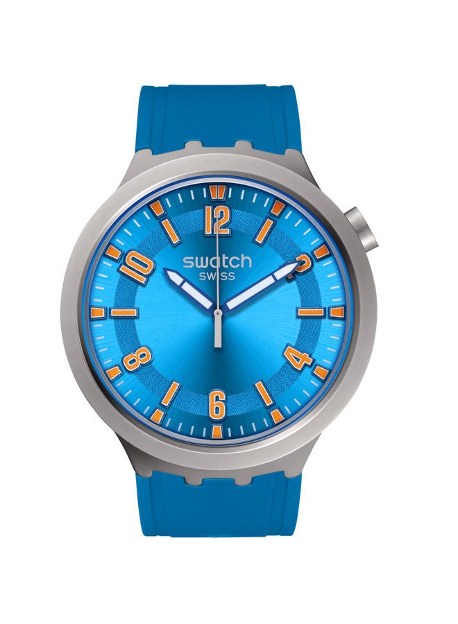 سواتش ساعة يد من المطاط بعقارب SB07S115 - Image 1