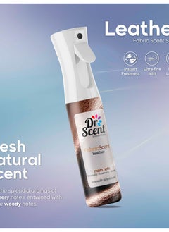 Dr Scent Fabric Scent Leather- Main note Aromatic, Leathery and Woody - 300ml  - Image 4