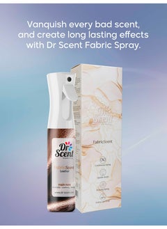 Dr Scent Fabric Scent Leather- Main note Aromatic, Leathery and Woody - 300ml  - Image 3