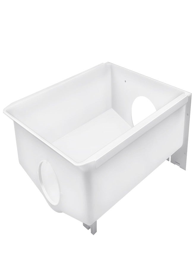 CCTP WPW10670845 Replacement Ice Bucket W10670845 for Whirlpool, Kenmore, KitchenAid, and Amana Refrigerators - Fits Part Numbers 2196091, 1115342, 1115372 - Image 1