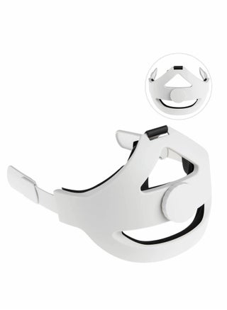 Head Strap Compatible for Oculus Quest 2, Replacement for Elite Strap, Adjustable Comfortable Strap with Head Cushion, Reduce Pressure for Quest 2 Headset (White) - pzsku/ZA8FA544BCE4F06F2301FZ/45/_/1719340615/abe66840-36da-417f-82f8-081c8d430304