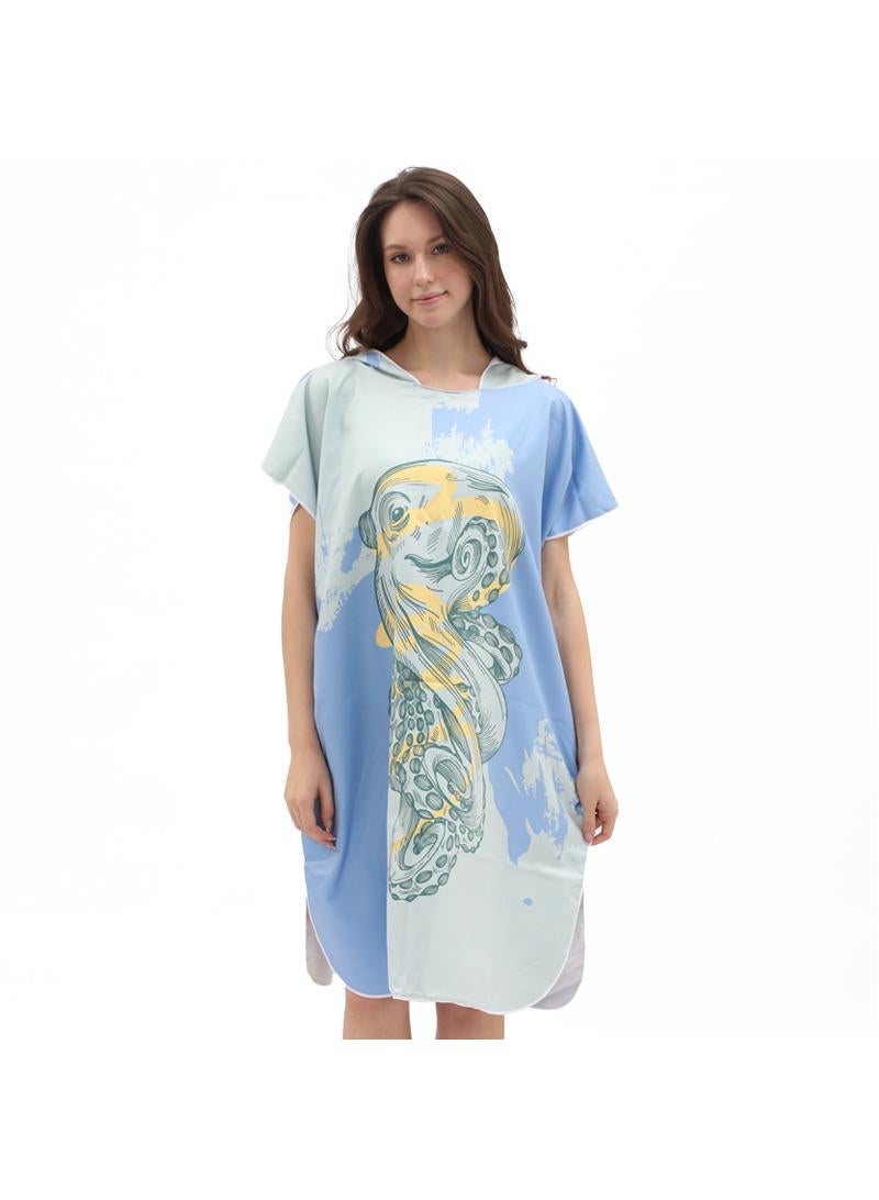 general 80*100*35cm Quick Dry Cape Cape Easy Change Bathrobe - Image 1