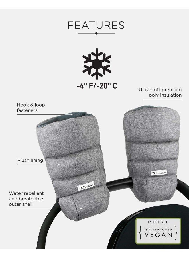 7 A.M. 7AM Enfant Stroller Warmmuffs - Polar Hand Warmers - Image 3