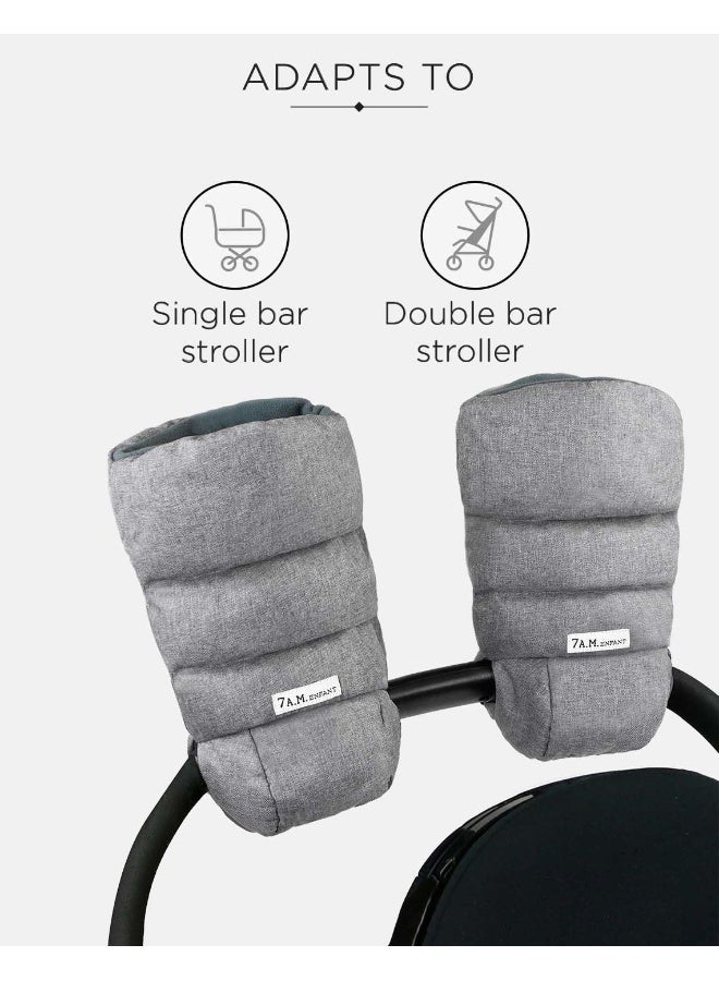 7 A.M. 7AM Enfant Stroller Warmmuffs - Polar Hand Warmers - Image 5