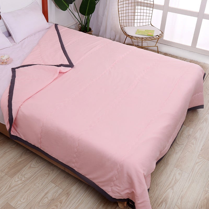 Manufacturer Supplies Washed Cotton Summer Cool Quilt, Air-Conditioned Quilt, Spring & Fall Thin Quilt Core, Single And Double Summer Quilt, Kidsren'S Student Gifts - Image 2