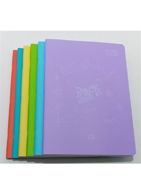 Back Notebook PP Cover 60 Sheets Checkered A4