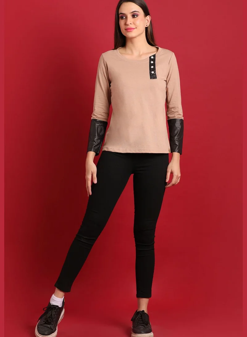 Campus Sutra Round Neck T-Shirt