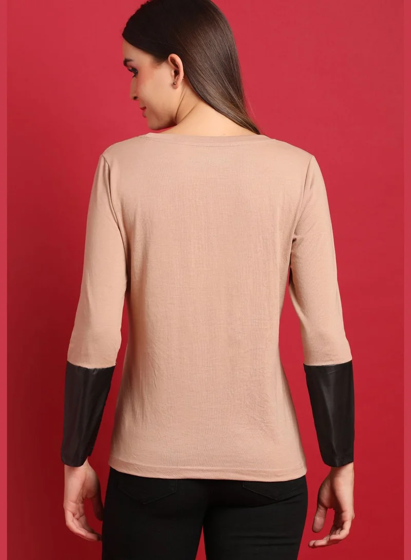 Campus Sutra Round Neck T-Shirt