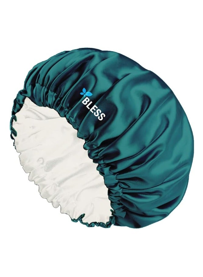 بليس ساتان بونيه الأخضر البترولي