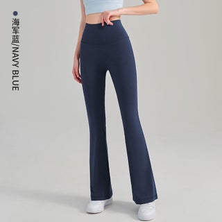 High Waist Bootcut Yoga Pants Womens Fitness Navy blue true navy - pzsku/ZA8FAFDEF37F894A93729Z/45/1746196357/1e34add4-8bea-43bc-82b2-3848380d2d54