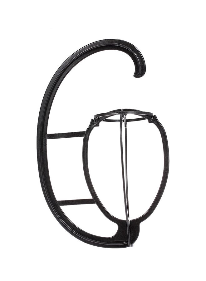Portable Hanging Wig Stand Black - Image 1