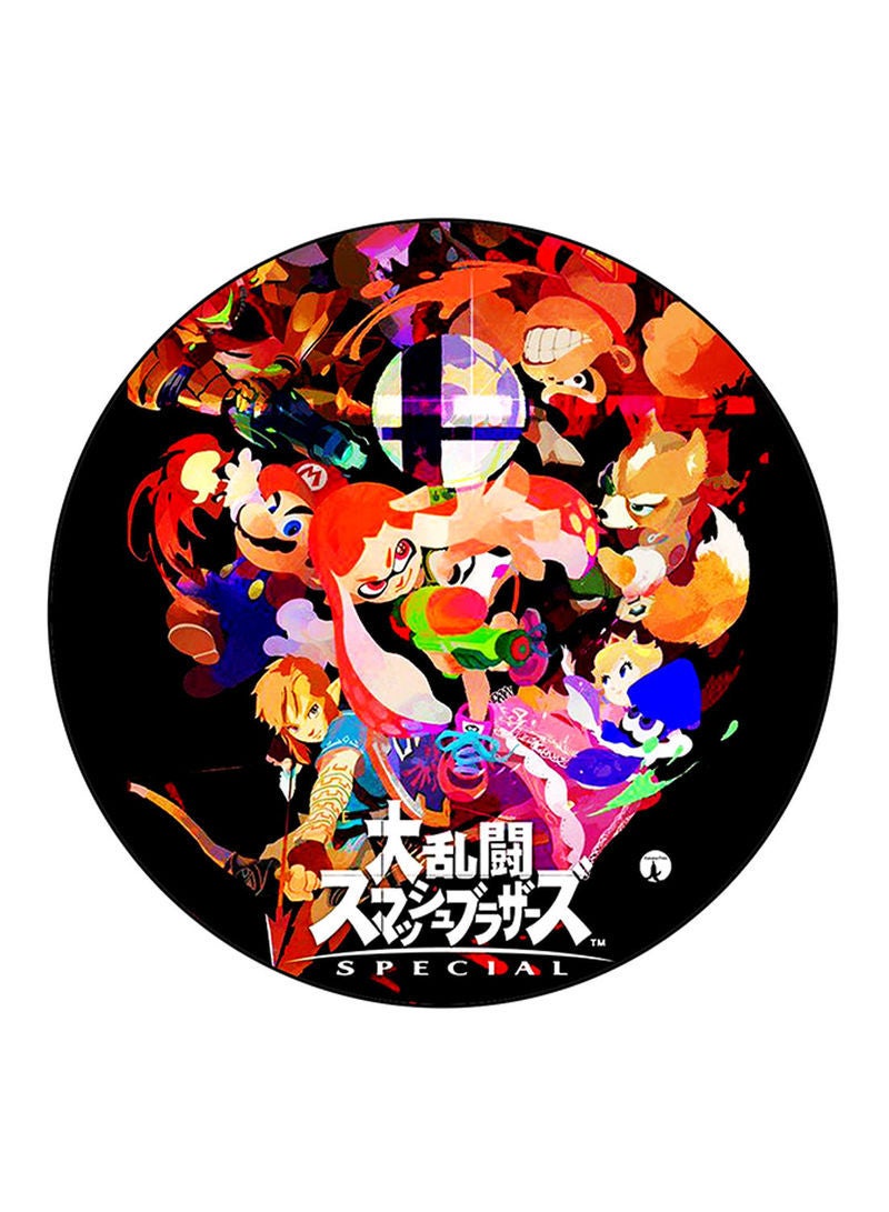 RKN The Video Game Super Smash Bros Printed Mouse Pad Multicolour