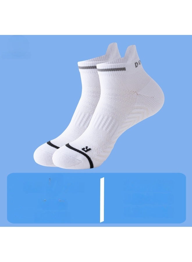 KUYING Fashion Anti Slip Breathable Sports Socks Five Piece Set