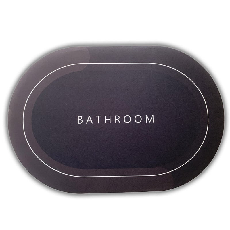 SEYROLIN Bathroom Mats Water Absorbent Door Mat for Home NonSlip Backing Machine Washable Luxury Shower Rug for Bathroom Plush Durable - Image 1
