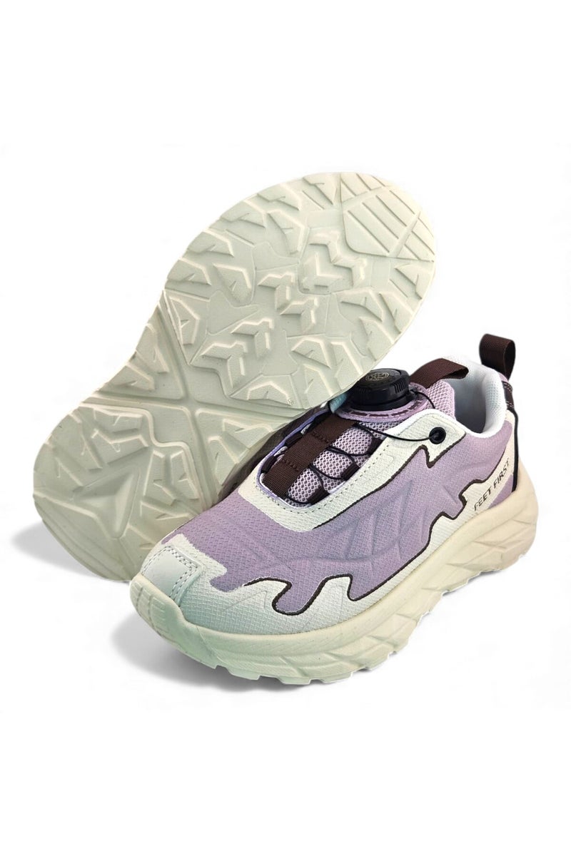 Feet First Bolt Flow Kids Lightweight Sports Sneakers 86-890-25 Pink - Image 2