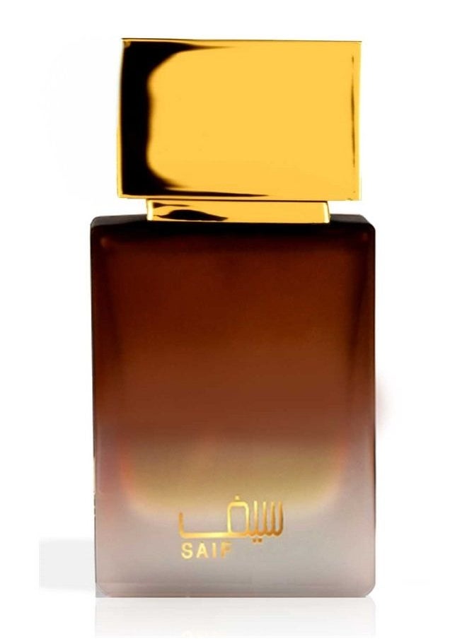 AHMED SAIF 50mL Eau de Parfume for Men and Women, a Bold and Subtle Fragrance with Cardamom, Sandalwood, Musk and Vanilla by Al Maghribi Arabian Oud and Perfumes Dubai 