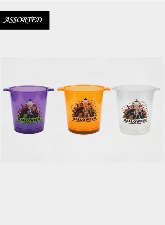 Feelings Pumpkin Bucket With Light 27Cm- Assorted - Image 5