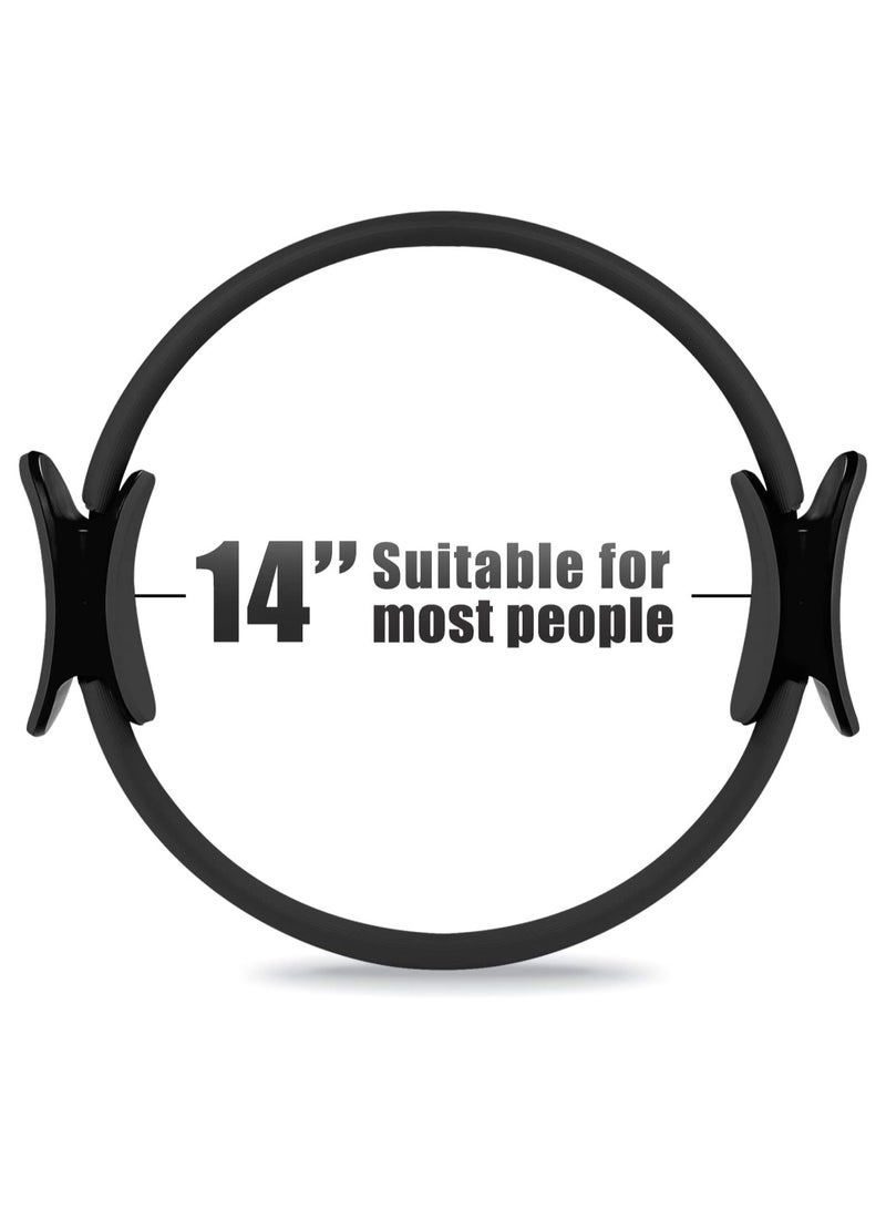 WAKYME Pilates Ring Circle - 40CM Resistance 8 KG Magic Fitness Circle for Toning Inner & Outer Thighs Bonus Workout Guide Included - Image 2