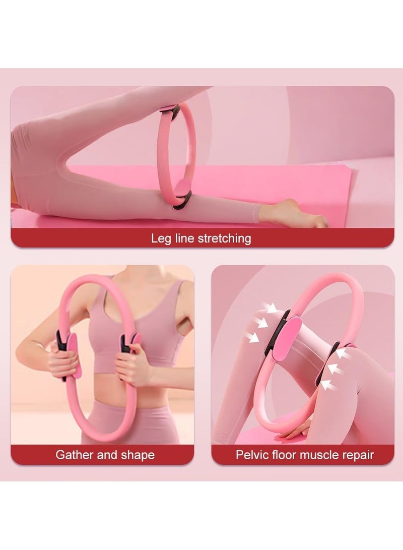 WAKYME Pilates Ring Circle - 40CM Resistance 8 KG Magic Fitness Circle for Toning Inner & Outer Thighs Bonus Workout Guide Included - Image 5