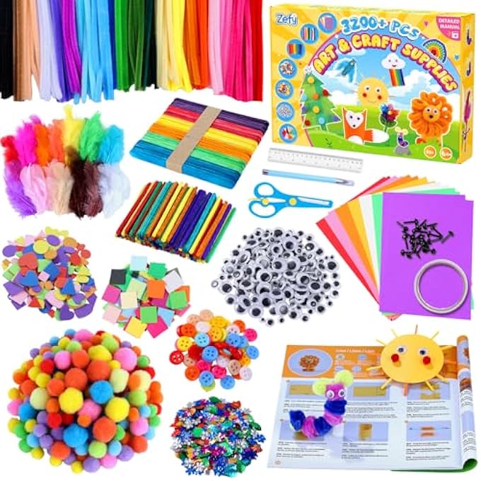ZETY ARTS AND CRAFTS SUPPLIES KIT - Image 2