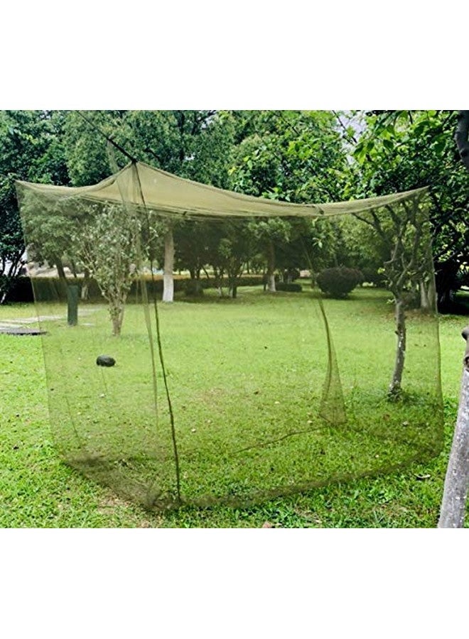 Aquinas Eagle Mosquito Net- Military Green Portable Tactical Mosquito Nettng for Camping - Completely Covers a Sleeping Bag, Bed or Cot - Image 1