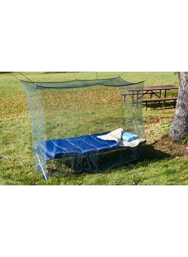 Aquinas Eagle Mosquito Net- Military Green Portable Tactical Mosquito Nettng for Camping - Completely Covers a Sleeping Bag, Bed or Cot - Image 2