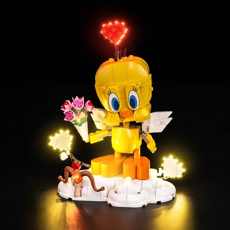 BrickBling LED Light Only Compatible with Lego Sweetheart Tweety Bird 40824 Lights Only Not Come with Model - Image 3