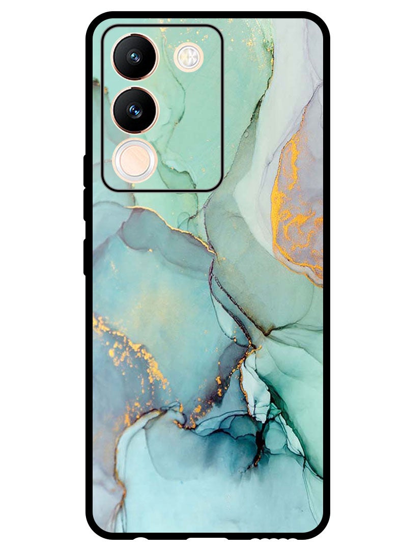 Theodor Protective Case Anti Scratch Shock Proof Bumper Cover For Vivo Y200 Crack Lines - Image 1