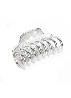 Fodattm Fashion Vintage Alloy Hair Jaw Clips Hair Clamp Large Punk Hairpins Hair Claw Women Hair Updo Grip Bath Accessories For Thick Hair (Silver)  - Image 1