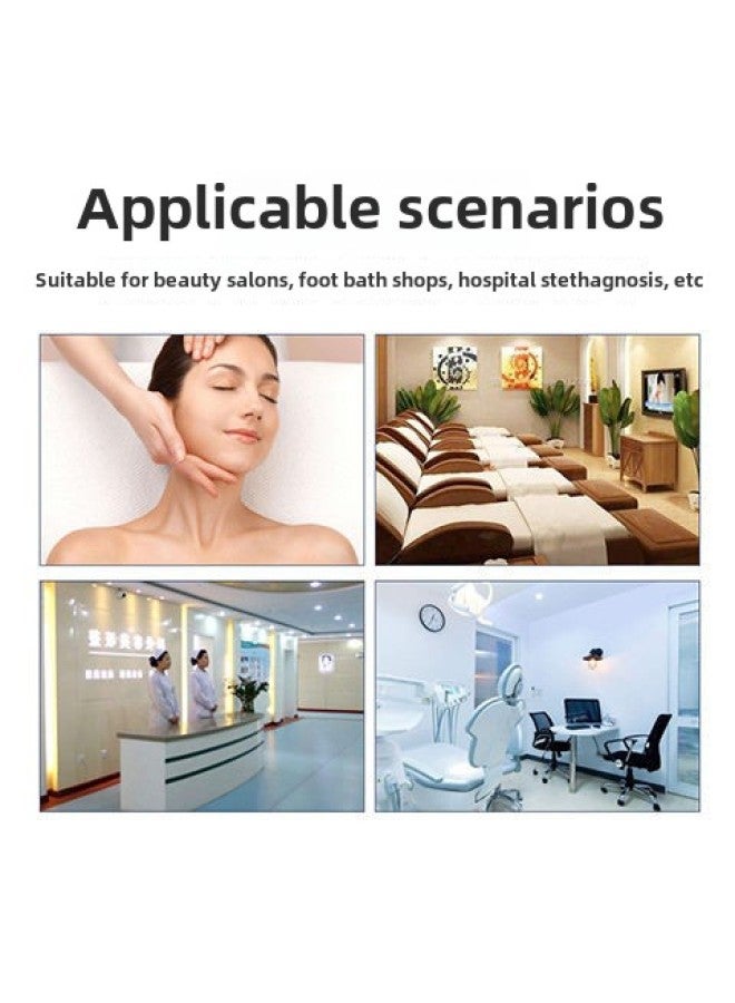 Beauty Salon Disposable Bed Sheet Waterproof Oil-proof Non-woven Mattress Ventilable Bed With Holes Special Bed Sheet Thickened-Color: Pink-Specifications:80*190  Thickened And Breathable Style  - Image 5
