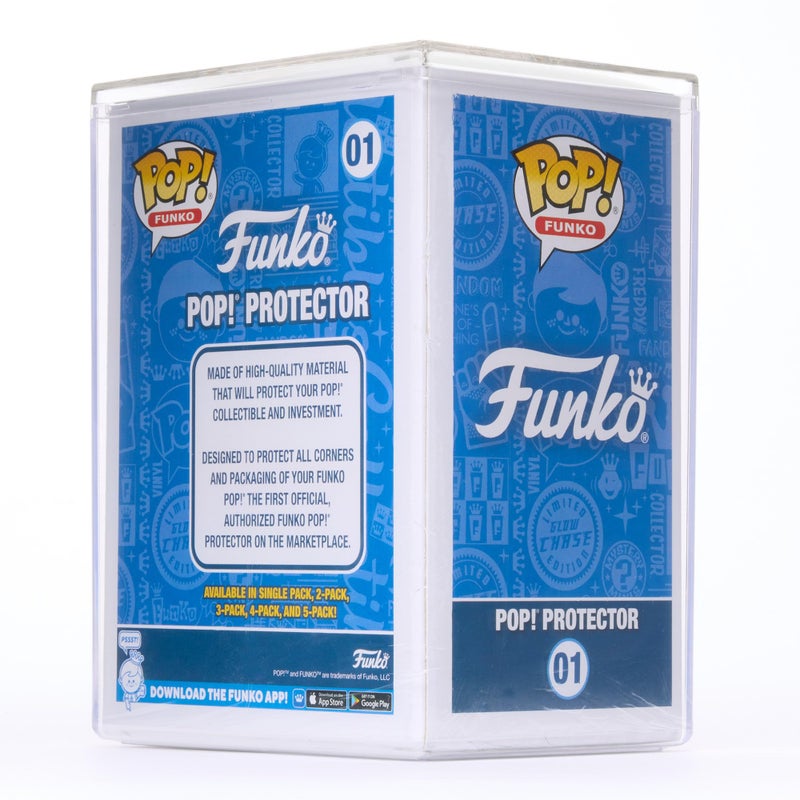 Funko Premium Pop! Protector: Standard Pop Size Clear Plastic Protector Case - Image 3