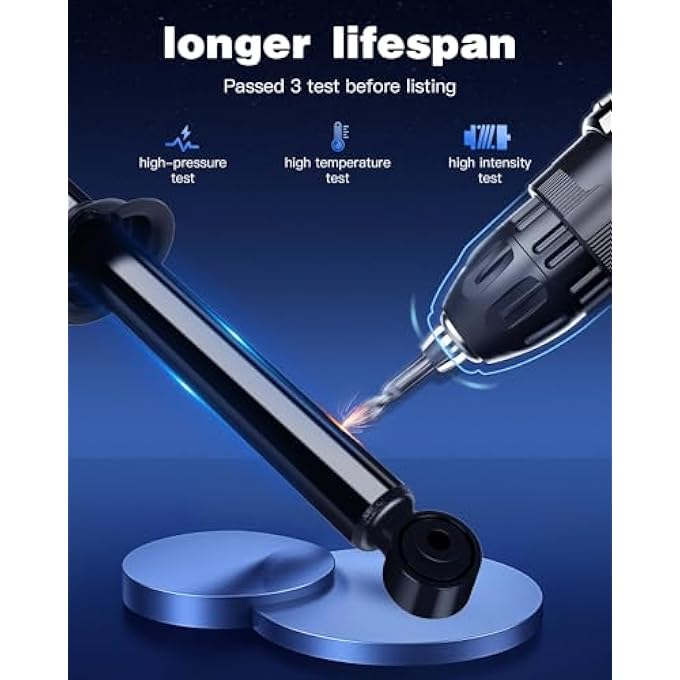 ECCPP ممتصات صدمات أمامية، صدمات غازية، لهوندا، موديلات 2004-2008، وأكيورا Tl2004-2008، وأكيورا Tsx2003-2007، وهوندا أكورد، زوج من ممتصات الصدمات برقم 341330 - Image 3