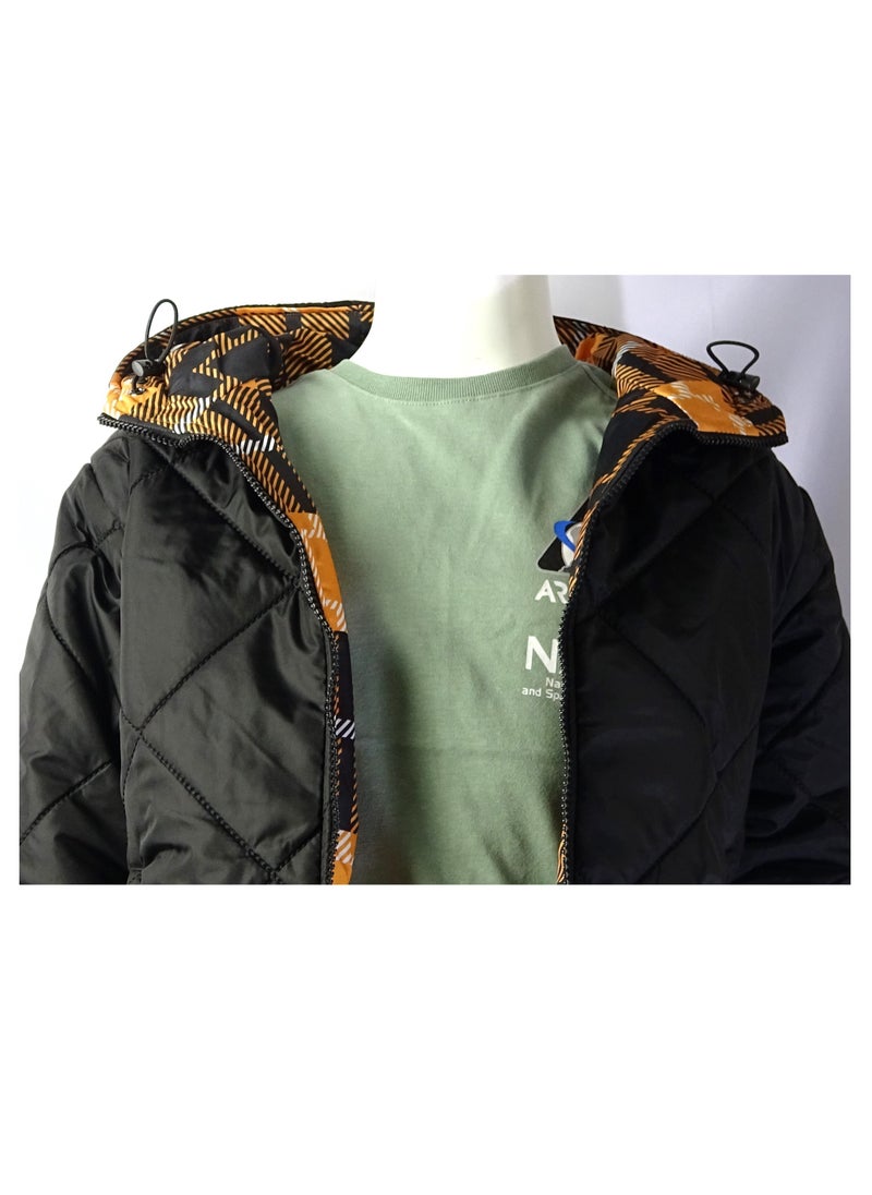 "Reversible boys' jacket with a zipper for autumn and winter from the Shelter 3227 collection." - pzsku/ZA8FCA5F4D6C7B8E23275Z/45/_/1723533199/037dcc8e-e904-4236-9594-d7d302e40f96