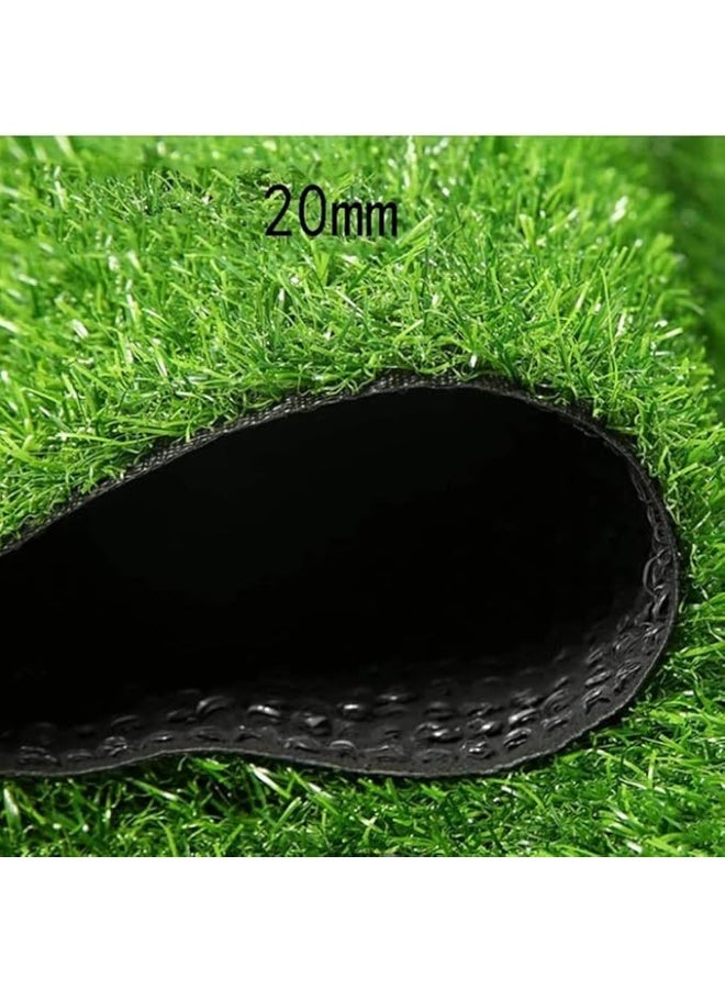 Realistic Artificial Grass Turf - Soft, Durable, and UV-Resistant for Outdoor Use 2 X 5 - Image 5