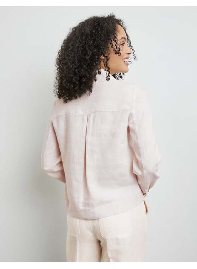 GERRY WEBER Linen blazer jacket - Image 4