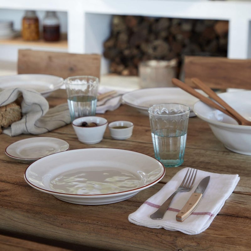 Costa Nova Beja Collection Stoneware Serveware Serving bowl White  Cream 12 - Image 5