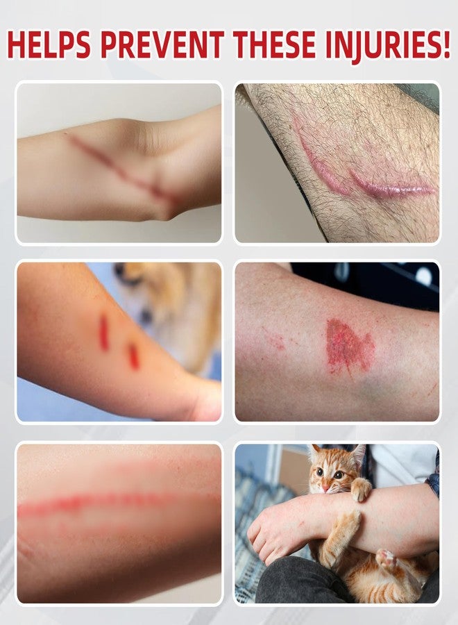 Schwer أكمام ذراع مقاومة للقطع والثقب من نوع Schwer ANSI A9 و Level 5، واقيات ذراع PM915 عالية الخطورة للحماية من العض، أكمام بستنة مقاومة للأشواك، أكمام عمل تكتيكية للدفاع عن النفس لإنفاذ القانون - Image 5