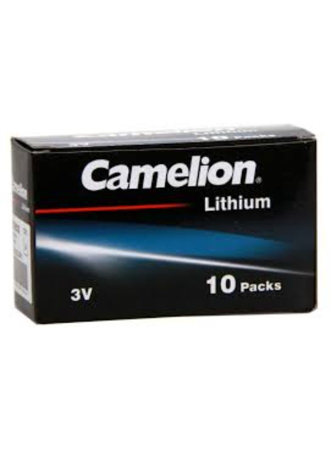 Camelion - Camelion 3 V Lithium-Ion Button Cell Battery Pack of 10 - Image 1