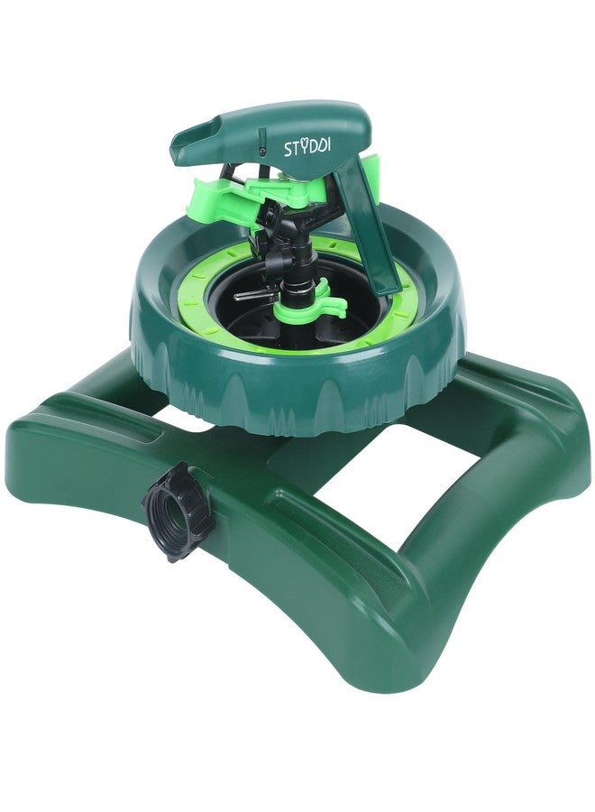 STYDDI Pattern Impulse Sprinkler for Medium to Large Yards, Customizable Watering Pulsating Sprinklers for Yard, Lawn Impulse Sprinkler for Irregular Shapes, Covers up to 5,800 Sq. Ft - Image 1