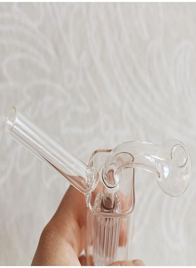 Transparent Glass Heat Resistant Oil Lamp Burner Clear